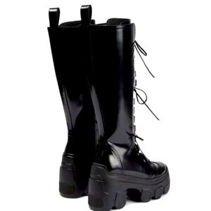 Simone Rocha combat boots, Size 39 black